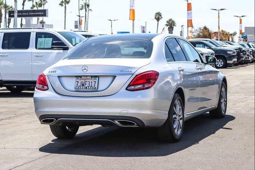 Iridium Silver Metallic 2015 Mercedes-Benz C-Class C 300 4MATIC