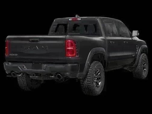 Diamond Black Crystal Pearlcoat 2026 RAM 1500 RHO Crew Cab 4x4 5'7' Box