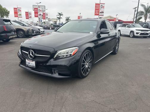 Black 2021 Mercedes-Benz C-Class Sedan