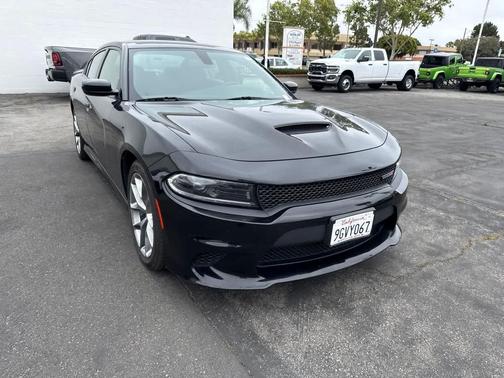 Pitch Black Clearcoat 2023 Dodge Charger GT