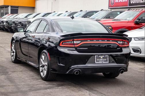 Pitch Black Clearcoat 2023 Dodge Charger GT