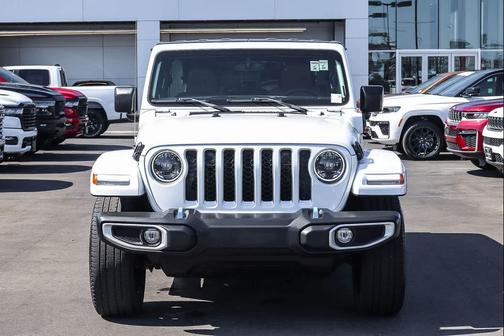 Bright White Clearcoat 2023 Jeep Wrangler 4xe Sahara