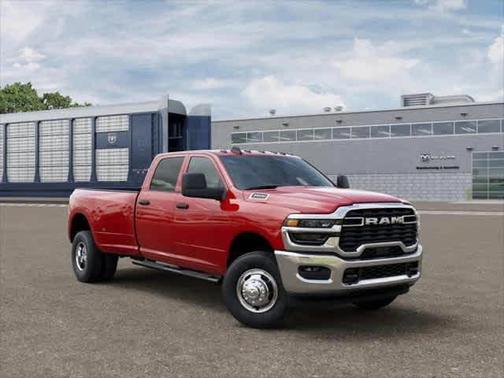 Red 2026 RAM 3500 Tradesman Crew Cab 4x4 8' Box
