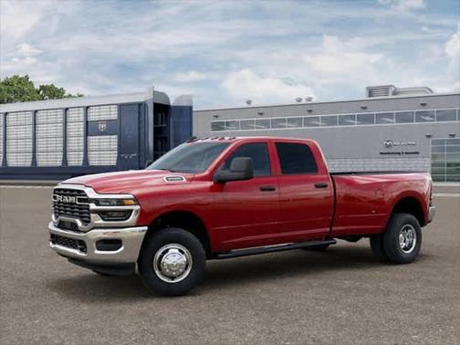 Red 2026 RAM 3500 Tradesman Crew Cab 4x4 8' Box