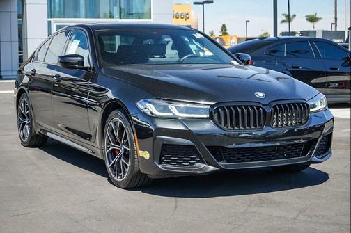 Black Sapphire Metallic 2022 BMW 530e Base