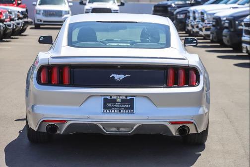 Ingot Silver Metallic 2017 Ford Mustang EcoBoost