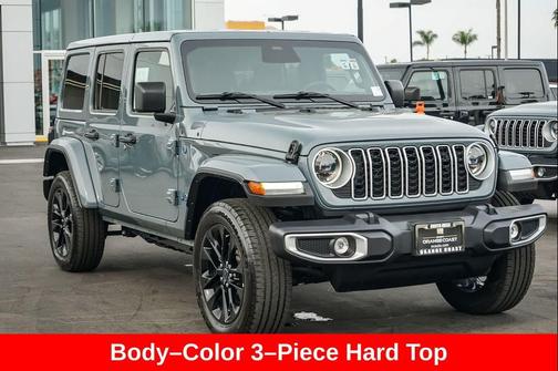 Anvil Clearcoat 2025 Jeep Wrangler 4xe Sahara