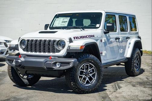 Bright White Clearcoat 2026 Jeep Wrangler Rubicon