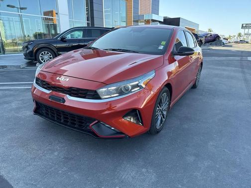 Fire Orange 2022 Kia Forte GT-Line