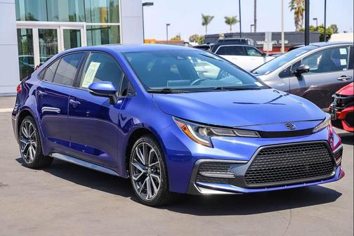 Blue Crush Metallic 2020 Toyota Corolla SE