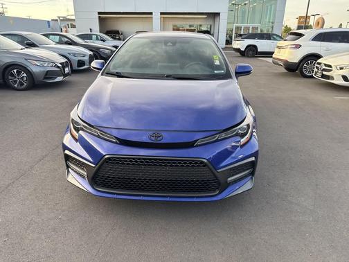 Blue Crush Metallic 2020 Toyota Corolla SE