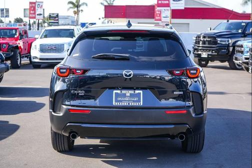 Jet Black Mica 2025 Mazda CX-50 Hybrid Premium Package