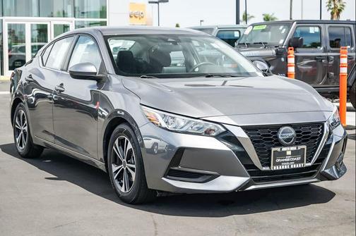 Gun Metallic 2021 Nissan Sentra SV