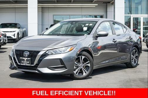Gun Metallic 2021 Nissan Sentra SV