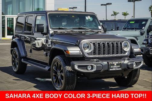 Granite Crystal Metallic Clearcoat 2025 Jeep Wrangler 4xe Sahara