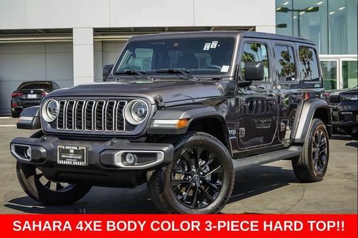 Granite Crystal Metallic Clearcoat 2025 Jeep Wrangler 4xe Sahara