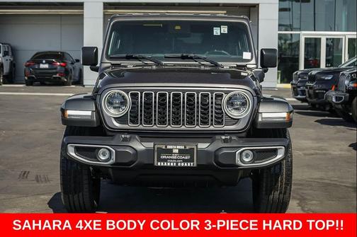 Granite Crystal Metallic Clearcoat 2025 Jeep Wrangler 4xe Sahara