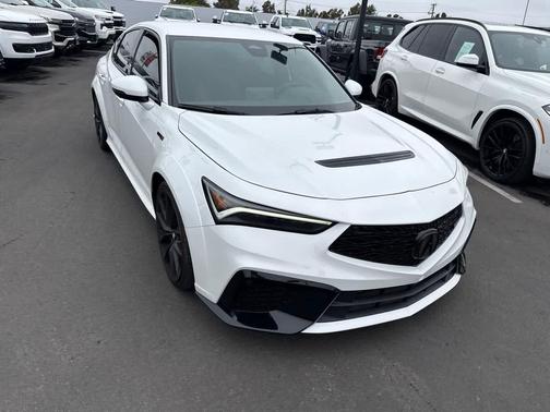 Platinum White Pearl 2024 Acura Integra Type S