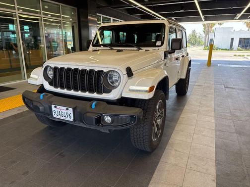 Bright White Clearcoat 2024 Jeep Wrangler 4xe Sport S