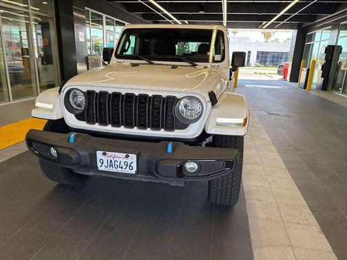Bright White Clearcoat 2024 Jeep Wrangler 4xe Sport S