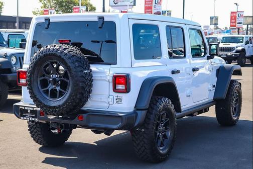 Bright White Clearcoat 2026 Jeep Wrangler Willys