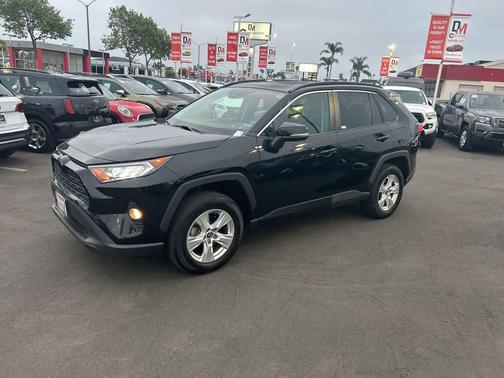 Midnight Black Metallic 2021 Toyota RAV4 XLE