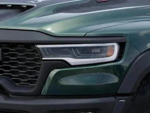 Serrano Green Metallic 2026 RAM 1500 RHO Crew Cab 4x4 5'7' Box