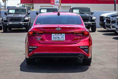 Currant Red 2020 Kia Forte LXS