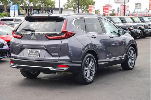 Modern Steel Metallic 2020 Honda CR-V Hybrid Touring