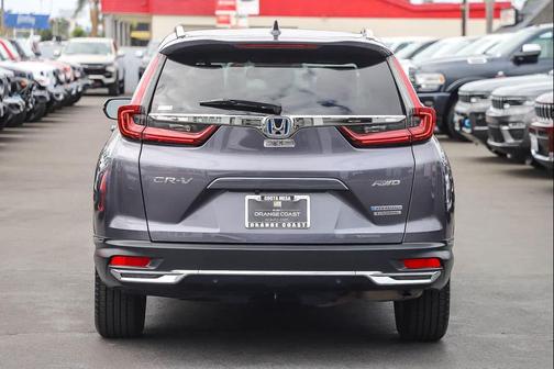 Modern Steel Metallic 2020 Honda CR-V Hybrid Touring