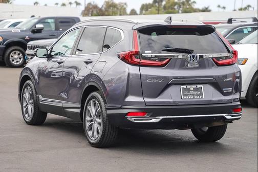 Modern Steel Metallic 2020 Honda CR-V Hybrid Touring