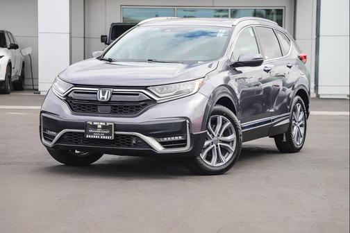 Modern Steel Metallic 2020 Honda CR-V Hybrid Touring