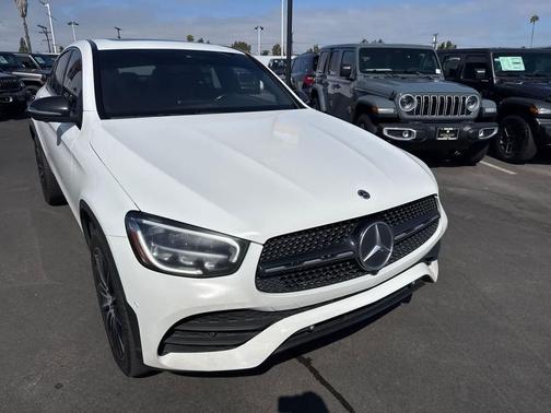 Polar White 2021 Mercedes-Benz GLC 300 4MATIC Coupe