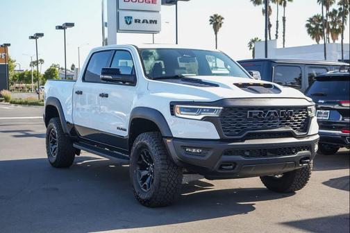 Bright White Clearcoat 2026 RAM 1500 RHO Crew Cab 4x4 5'7' Box