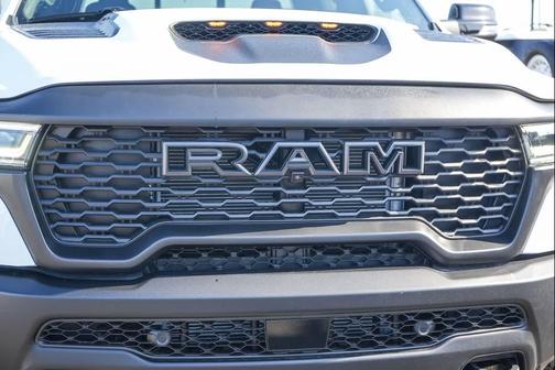 Bright White Clearcoat 2026 RAM 1500 RHO Crew Cab 4x4 5'7' Box