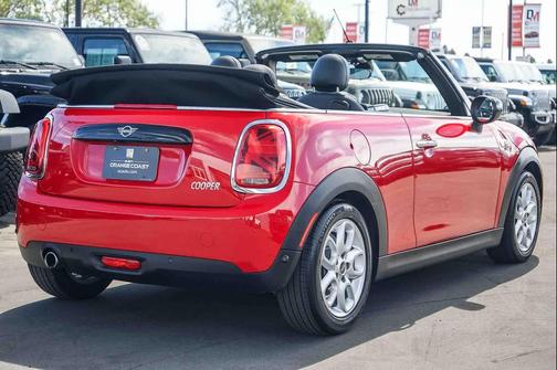 Chili Red 2021 MINI Convertible Cooper