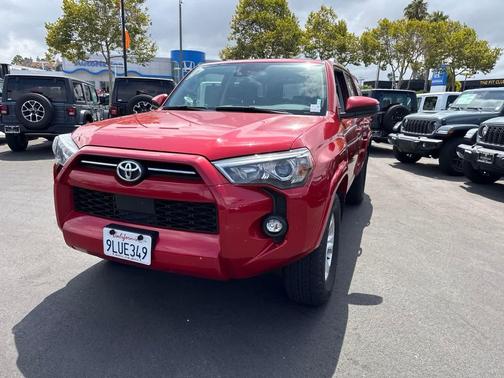 Barcelona Red Metallic 2024 Toyota 4Runner SR5