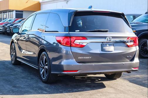 Modern Steel Metallic 2020 Honda Odyssey Elite
