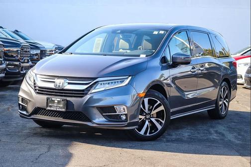 Modern Steel Metallic 2020 Honda Odyssey Elite