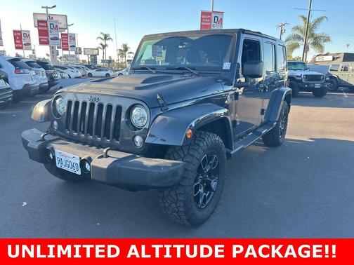 2018 Jeep Wrangler JK Unlimited Altitude