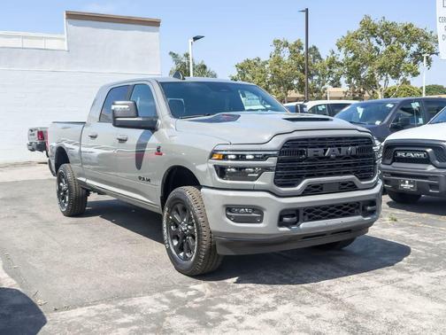Ceramic Gray Clearcoat 2026 RAM 2500 Laramie Mega Cab 4x4 6'4' Box