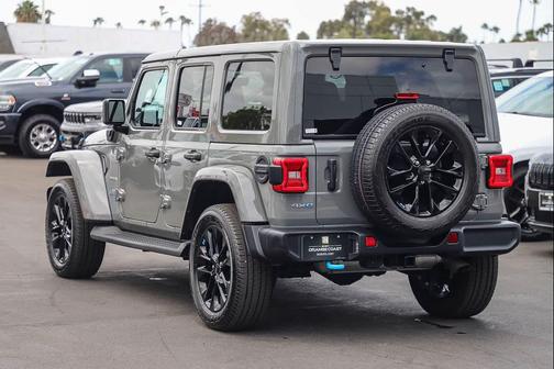 Sting-Gray Clearcoat 2023 Jeep Wrangler 4xe Sahara