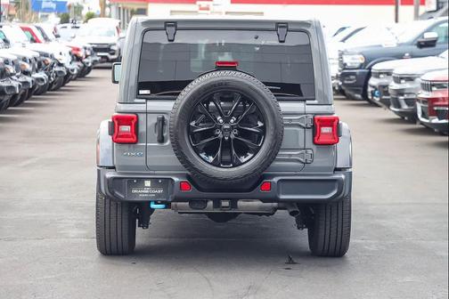 Sting-Gray Clearcoat 2023 Jeep Wrangler 4xe Sahara
