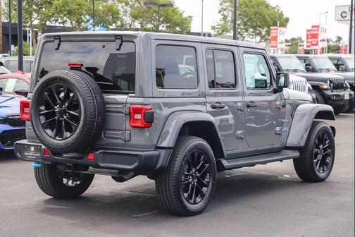 Sting-Gray Clearcoat 2023 Jeep Wrangler 4xe Sahara