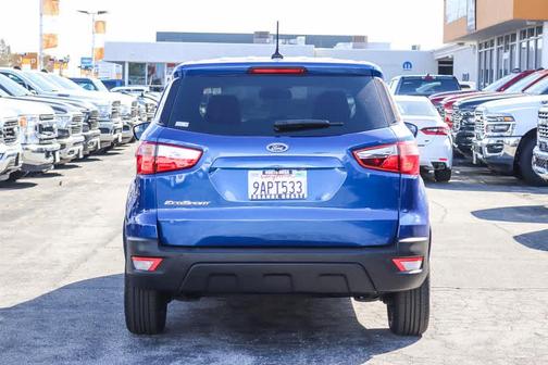 Lightning Blue Metallic 2021 Ford EcoSport S