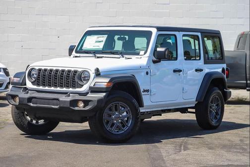 Bright White Clearcoat 2026 Jeep Wrangler Sport