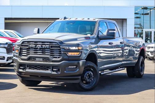 Gray 2026 RAM 3500 Tradesman Crew Cab 4x4 8' Box