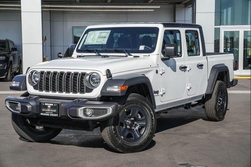 Bright White Clearcoat 2026 Jeep Gladiator Sport