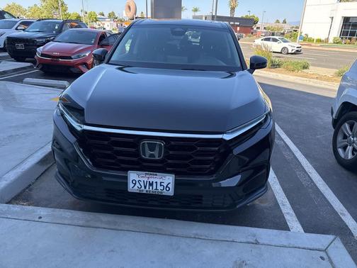 Crystal Black Pearl 2025 Honda CR-V EX 2WD