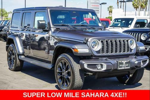 Granite Crystal Metallic Clearcoat 2025 Jeep Wrangler 4xe Sahara